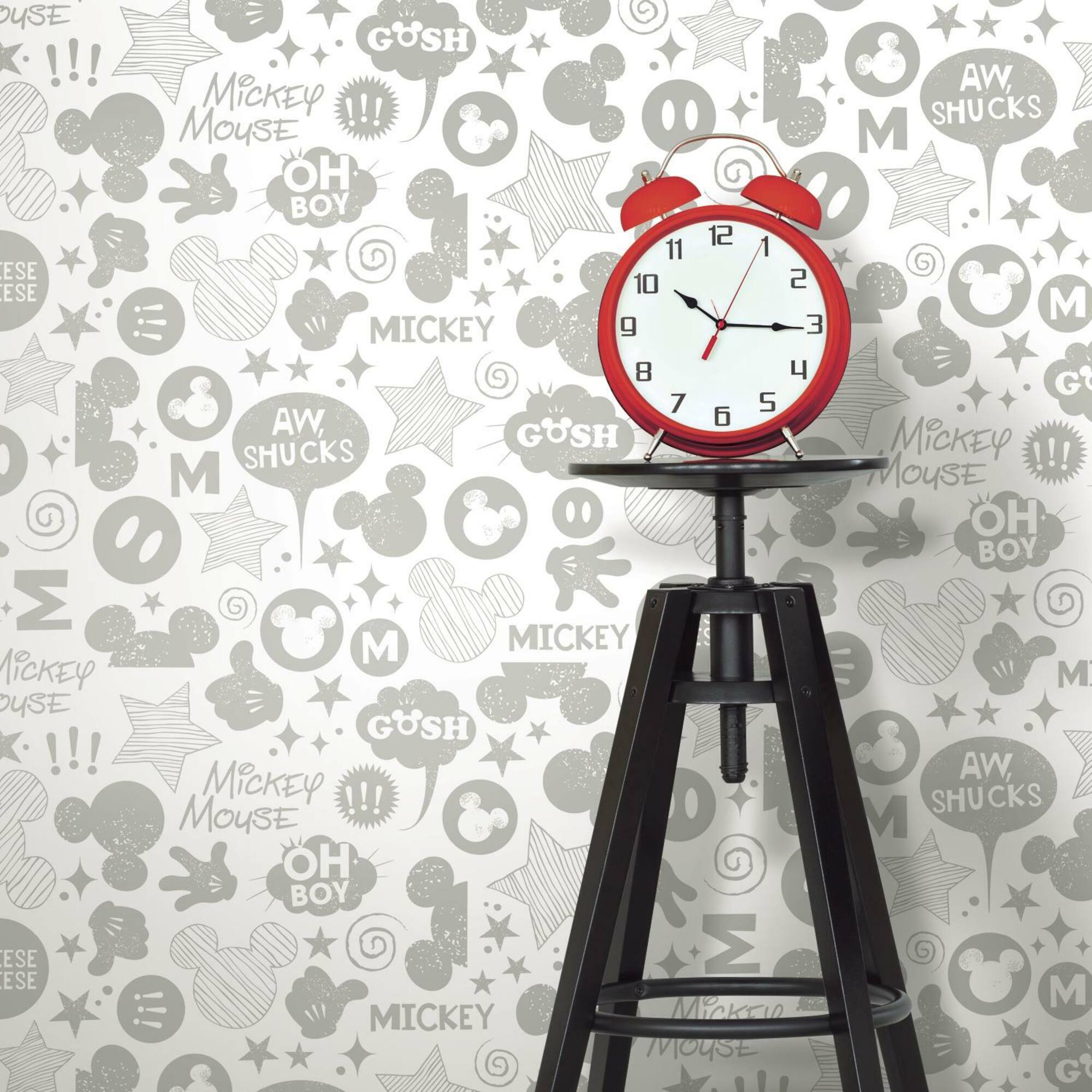 RoomMates Mickey Mouse Icons Peel & Stick Wallpaper